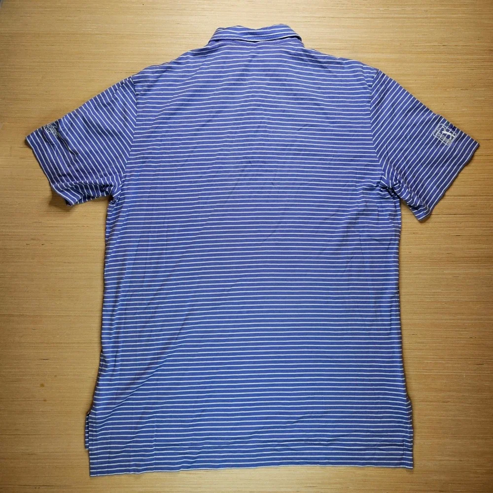 PGA Tour FedEx Cup Classic Polo Golf Ralph Lauren Mens Striped Shirt Size L - Picture 6 of 9